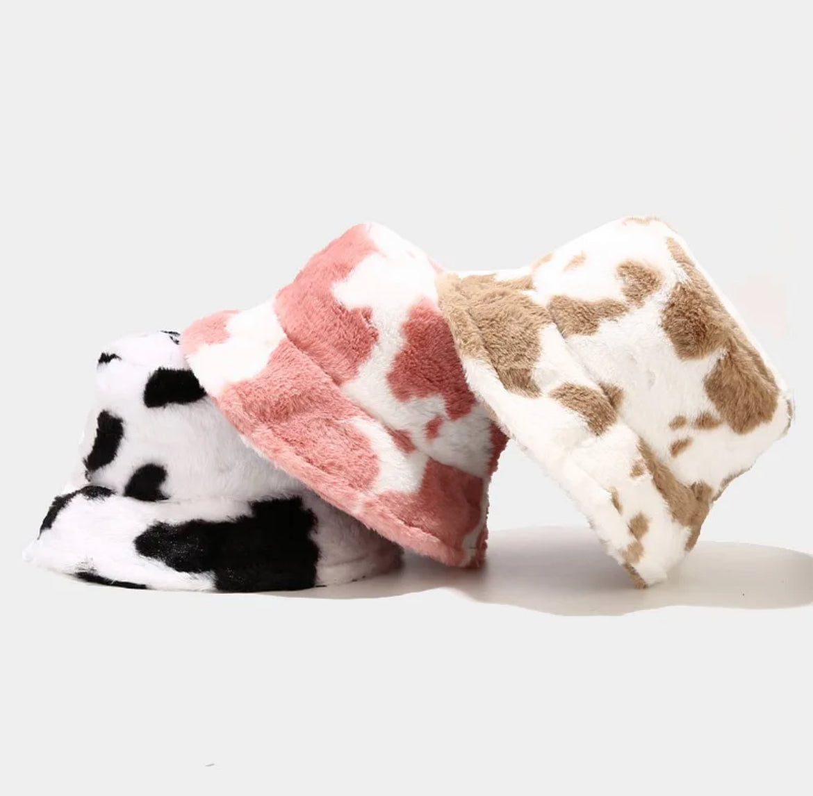 Cow Print Bucket Hat