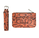 Snake Wallet Belt - Orange