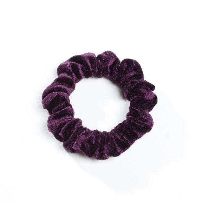 Velvet Scrunchie - Paars