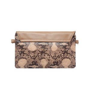 Slangen Print Tas - Beige