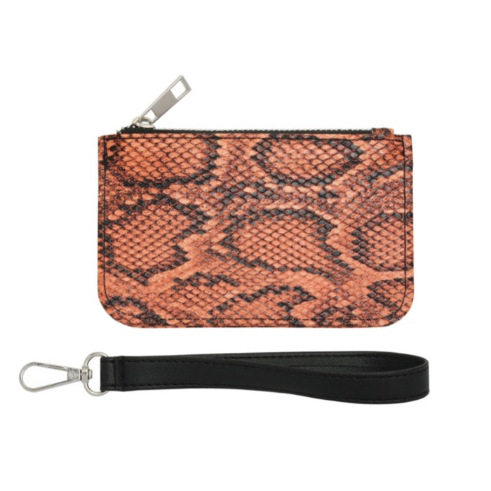 Snake Wallet Belt - Orange