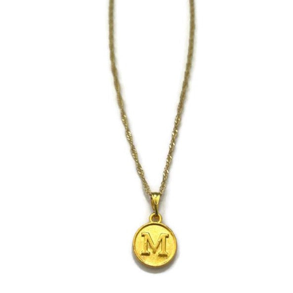 Letter Ketting - Goud