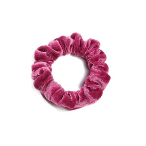 Velvet Scrunchie - Donker Roze