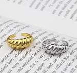 Croissant Ring - Goud