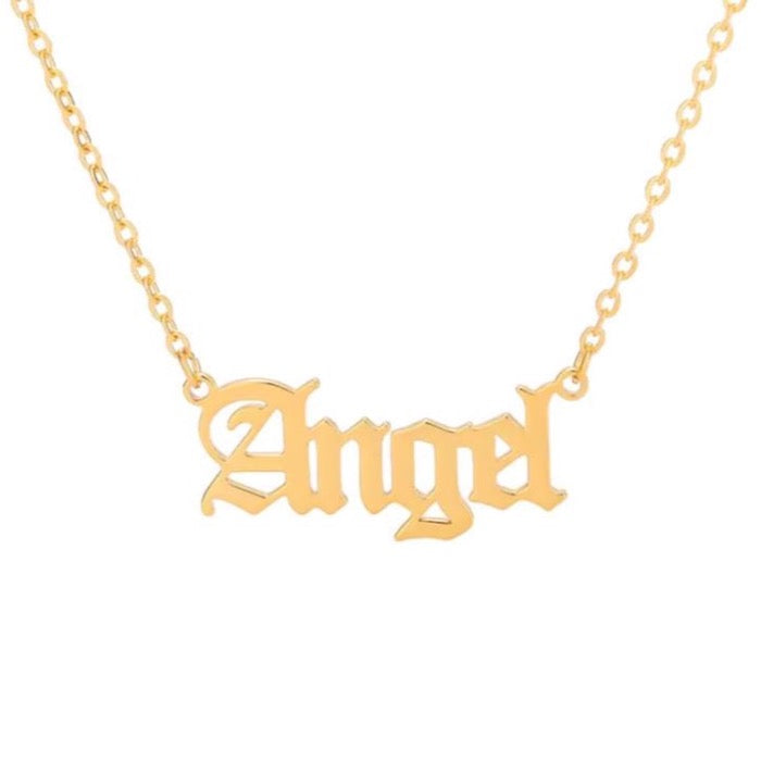 Angel Ketting - Goud